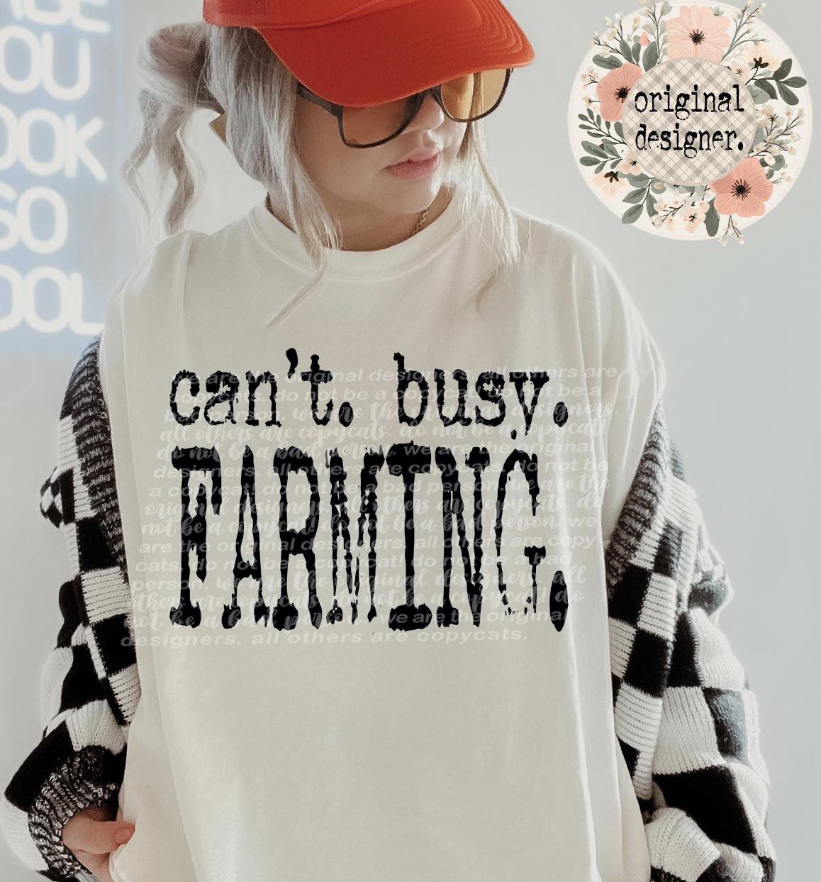 Can't. Busy. Farming.