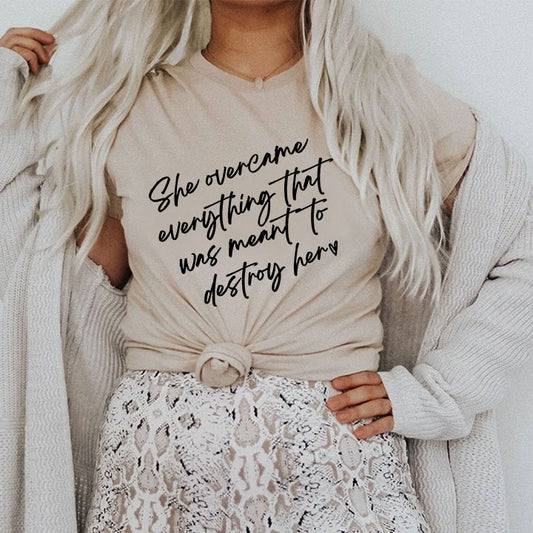 She Overcame Everything That Was Meant To Destroy Her