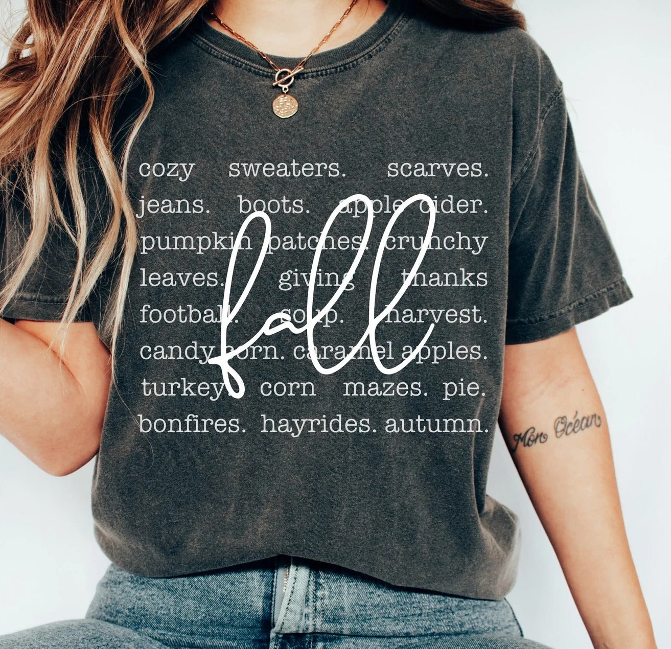 Fall Word Art