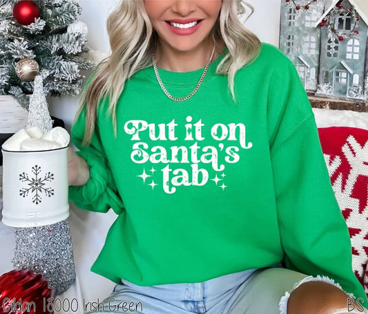 Put It On Santa’s Tab