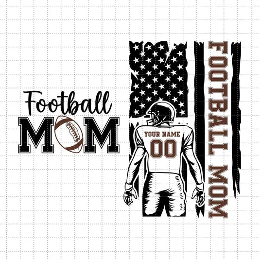 Custom Football Mom