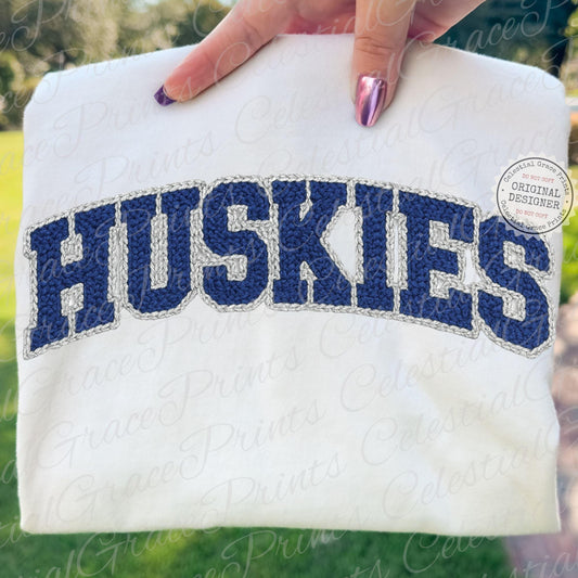 Knit Huskies