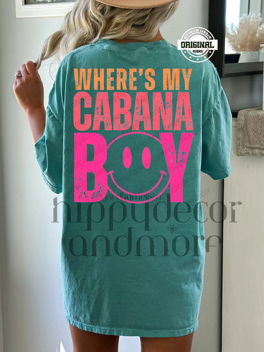 Where's my Cabana Boy