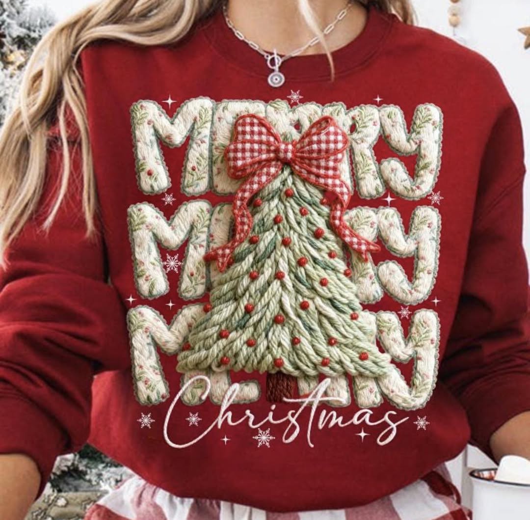 Latch Hook Merry Christmas