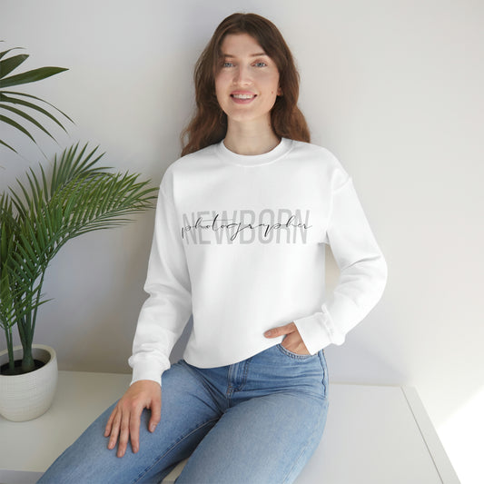 Newborn Photographer Crewneck Sweatshirt