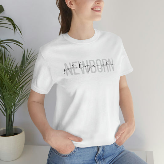 Newborn Photographer Unisex Short Sleeve Tee